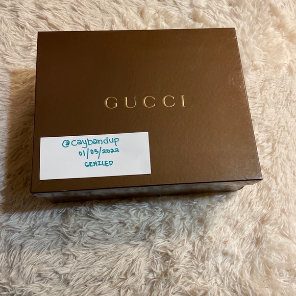 GUCCI Red & Green Logo Stripe Hi-Top Black Sneaker